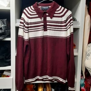 Vintage men's sweater cardigan